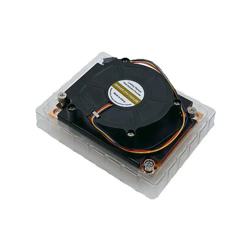 LGA3647 1U Active CPU Cooler 3647 Narrow Server Heatsink For Intel Xeon Platinum / Gold / Silver/ Bronze Family Processor