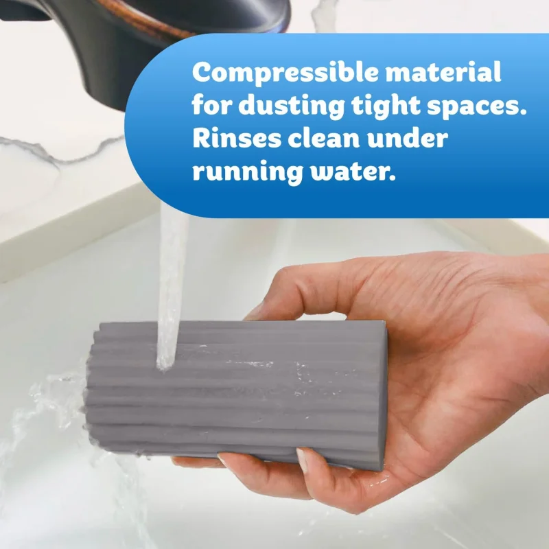 فرك إسفنجة إزالة الغبار من Dady Damp Duster 1 فقط) - مجمع الغبار للتنظيف المنزلي - لأغراض التهوية، تجميع الغبار