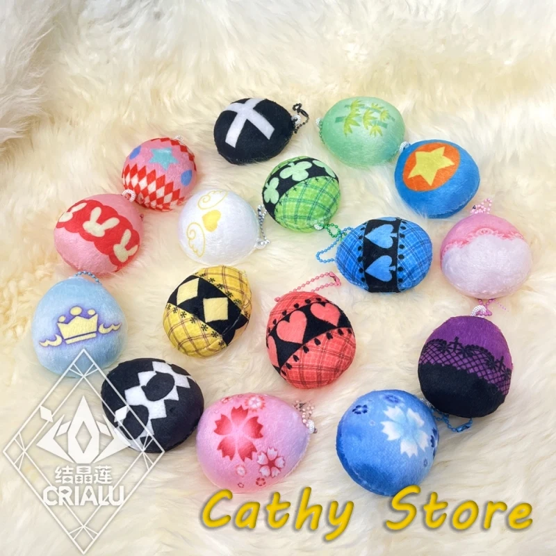 

Shugo Chara! Anime Pily Egg Plush Hinamori Amu Cosplay Ran Miki Su Dia Egg 7-15cm Soft Pendant Toy Decor Xmas Gift Fan Products