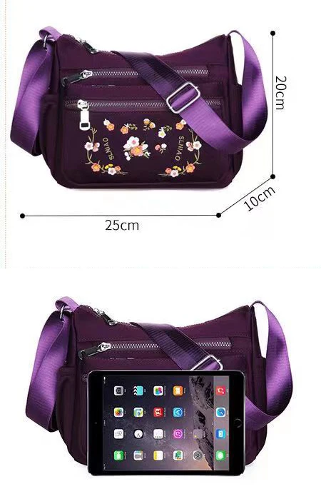 New Design Flower Patchwork Women Crossbody Bag Ladies Messenger Bag Fashion Female Single Shoulder Inclined Tote Shopper Bag