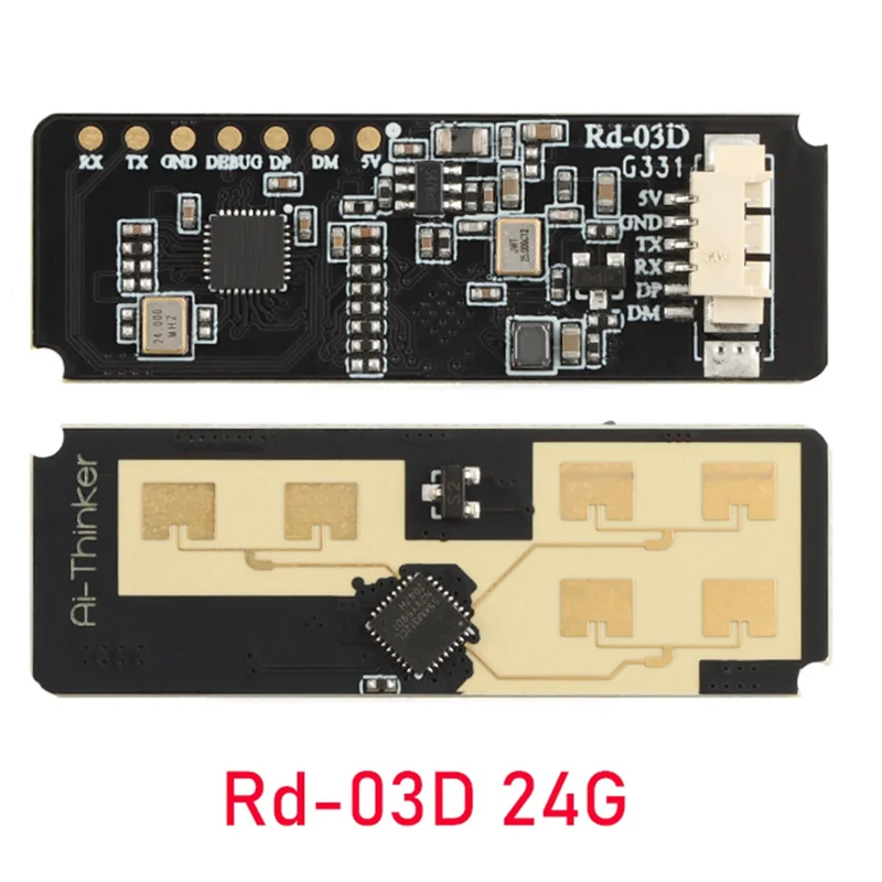 A41Z-Rd-03D 24G Multi-Target Human Motion Trajectory Localization And Tracking Radar Module On-Board PCB Antenna