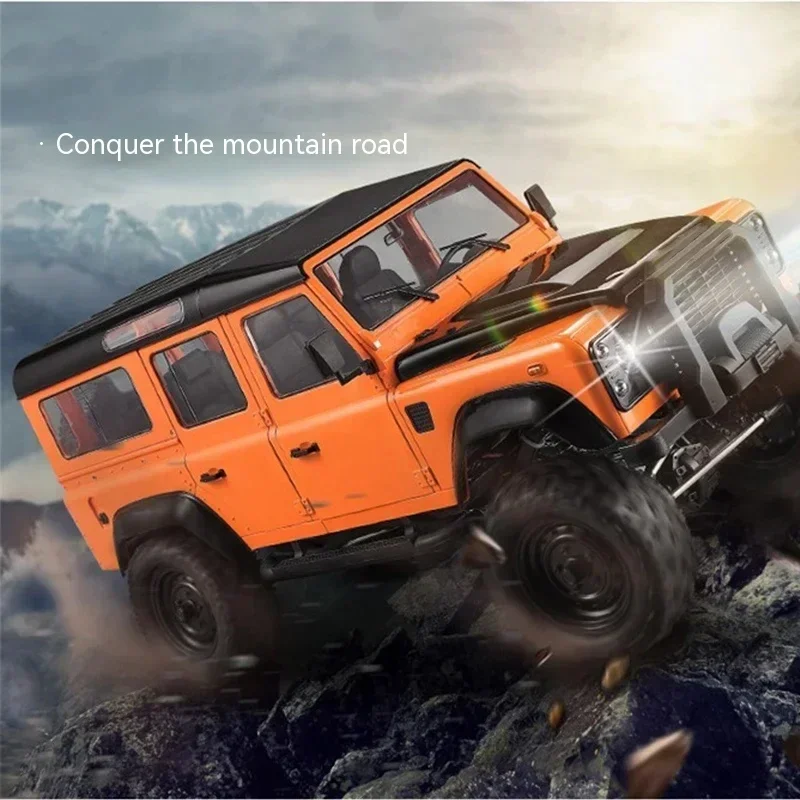 

Rc Climbing Powerful Motor Car E101 Double E Five Doors Large Car 4wd 1:8 D110 Crawler Buggy Metal Beam Remote Control Car Toy