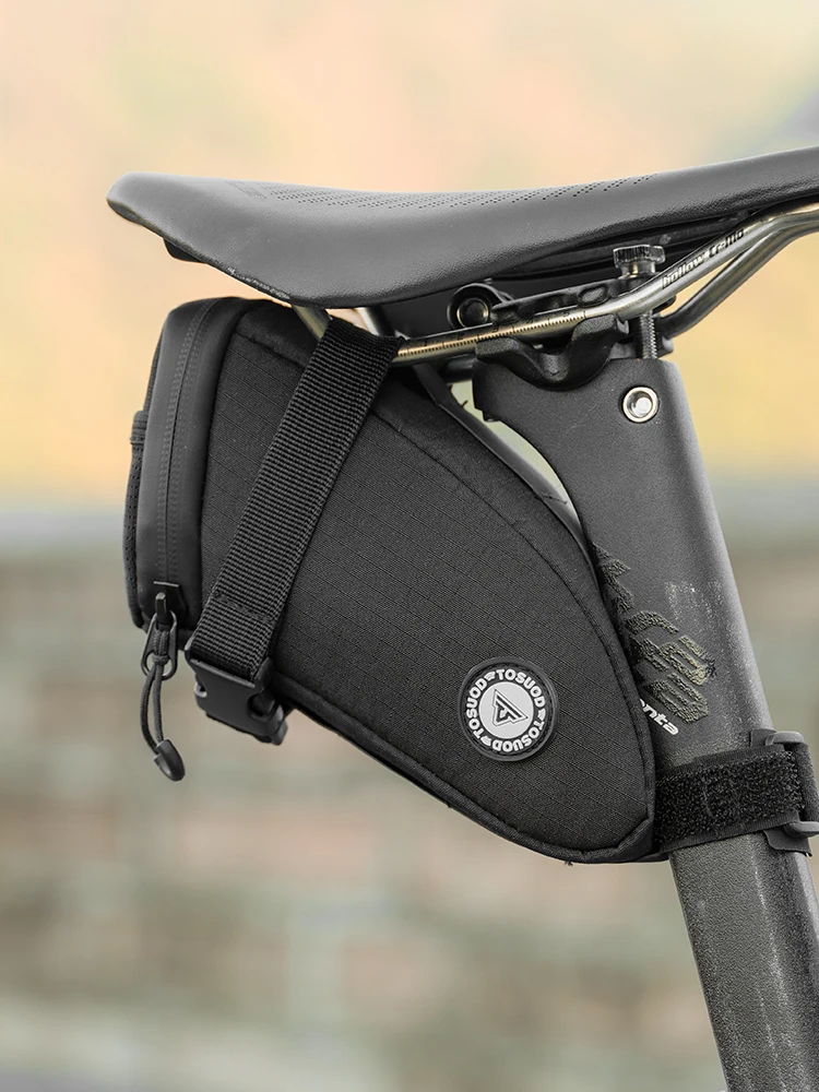 AliExpress TOSUOD Bicycle Saddle Bag Mountain Bike Tail Bag Portable Waterproof Reflective Road Bike Storage Bag Cycling Accessories