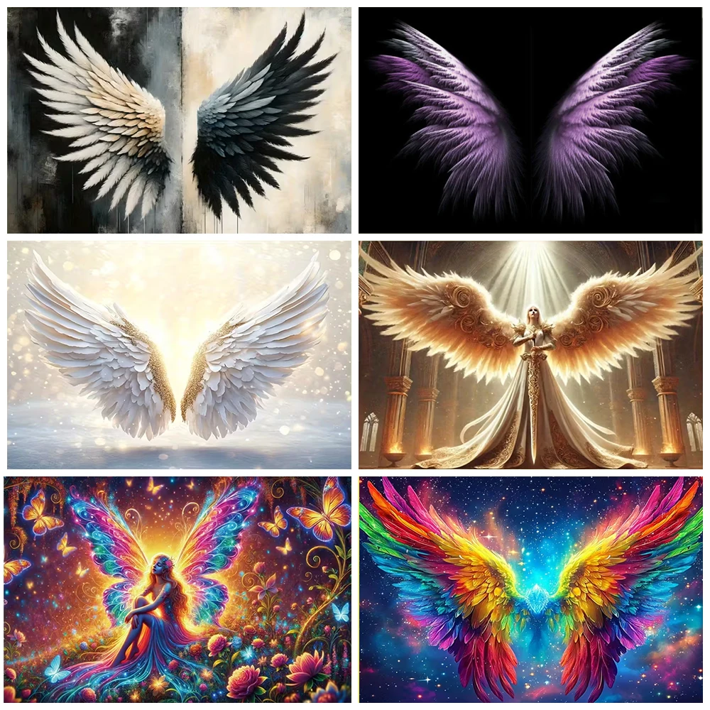 

Angel Wings Art Background Decoration Baby Bathing Holy Dreamy Effect Backdrop Shooting Props Party Supplies Home and Office