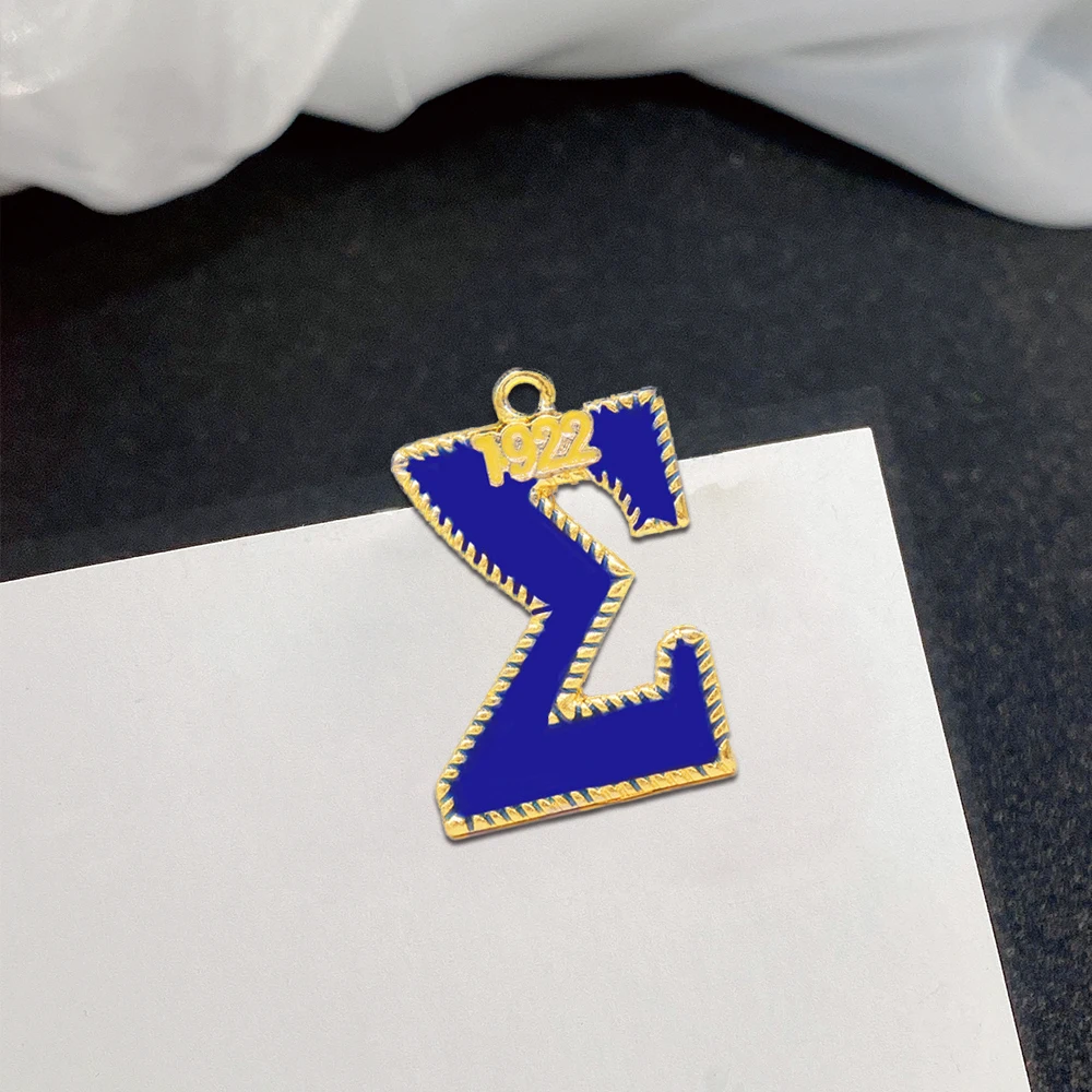 Sorority Jewelry Making Greek Soror 1922 Sigma Charms SGRHO Letters Pendants