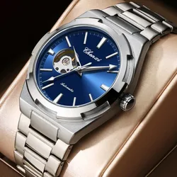 Chenxi 8856 Automatische Beweging Mechanische Horloges Voor Mannen Holle Skelet Heren Horloges Waterdichte Business Relios Masculino