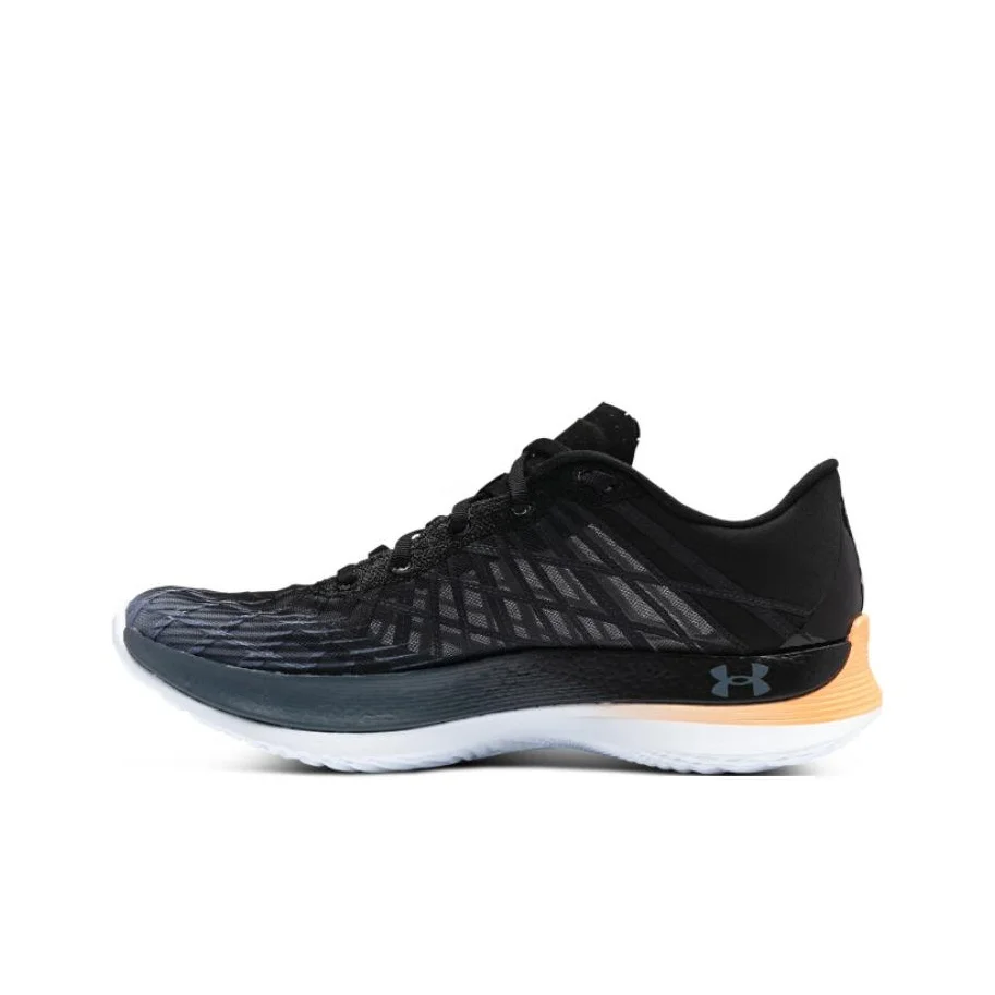 Under Armour Flow Velociti Elite Cushioning, Wear Resistant Low top Carbon Plate Running Shoes Unisex Black 3027678-001