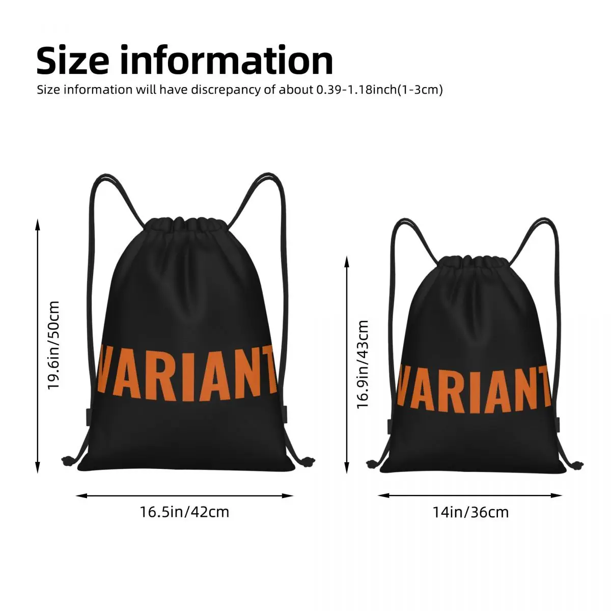 Loki TV Series Variant Backpacks Casual Portable Drawstring Bags Sundries Bag Book Bags For Man Woman Students