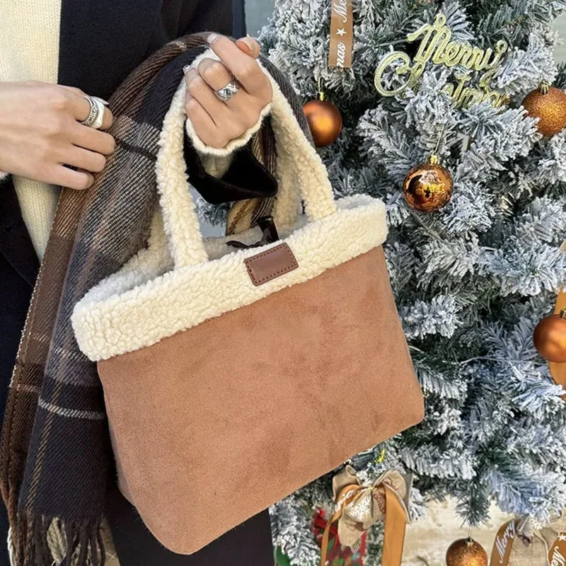 

Женские повседневные портативные сумки для подмышек, замшевые универсальные сумки в стиле ретро, молодежные женские высококачественные рабочие сумки-тоут