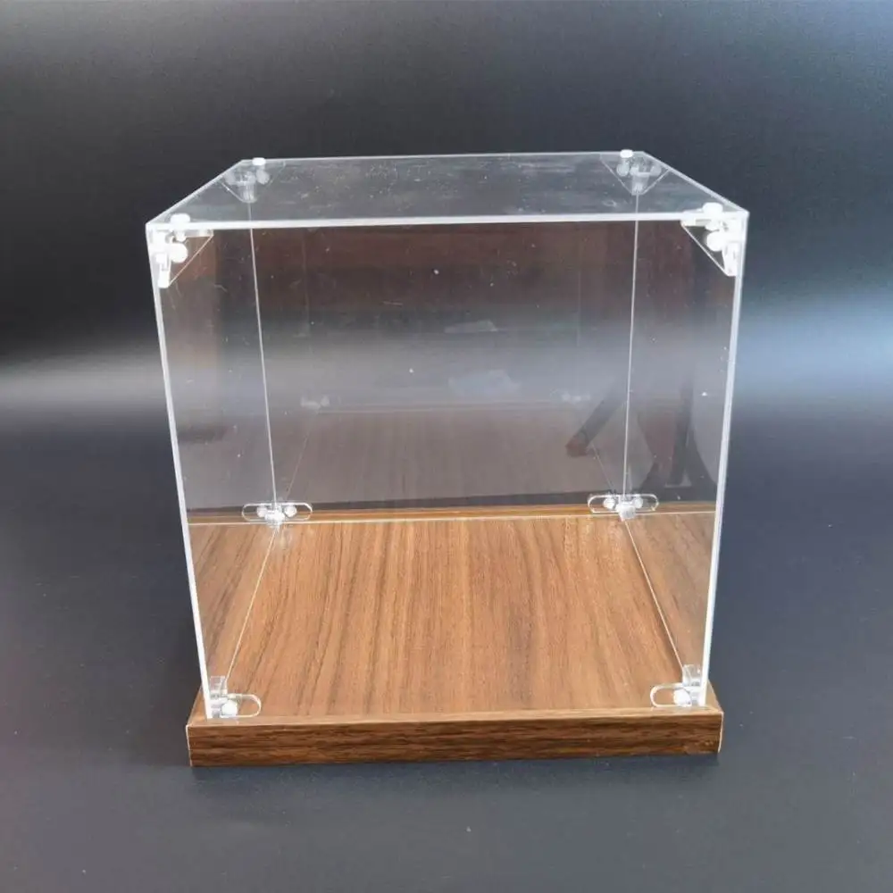 Invisible Corner Brace Connector For Plastic Display Box Right Angle Fastener Fitting For DIY Craft Storage Shelves
