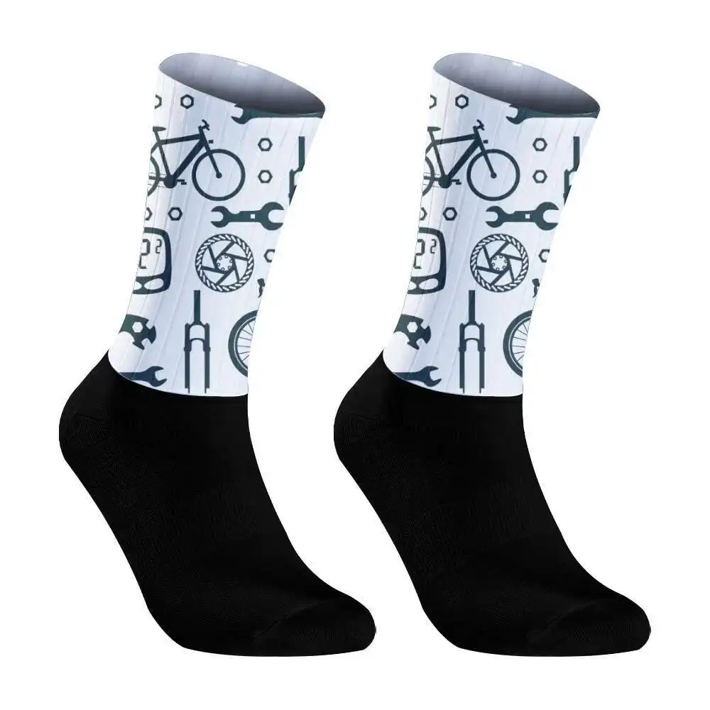 2024 New Summer Cycling Socks Bike Sock Compression Bicycle Outdoor Running Sport Socks