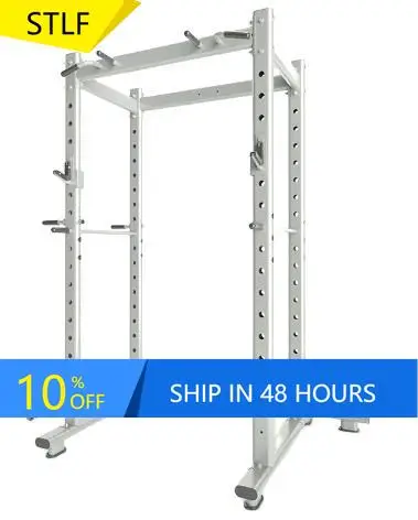 

YTYIN Полурамный силовой тренажер-стойка для приседаний, для дома и спортзала, для кроссфита и тяжелой атлетики