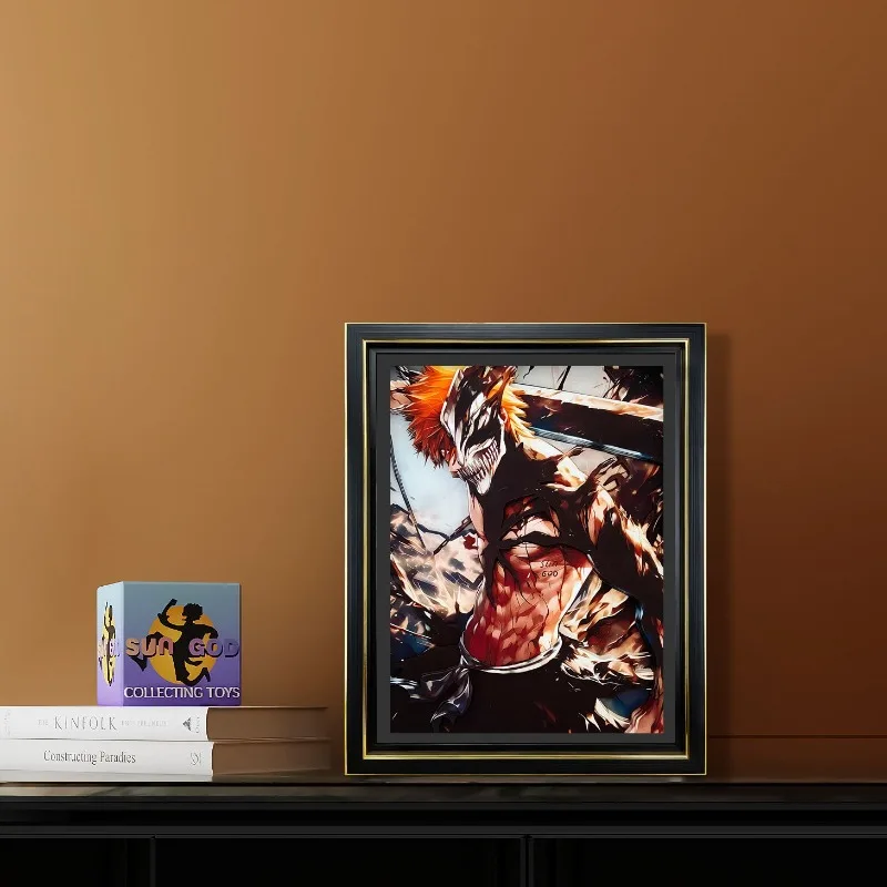 

Death animation peripheral model ornaments drawing photo frame Kurosaki Ichigo night light decoration model ornaments gift