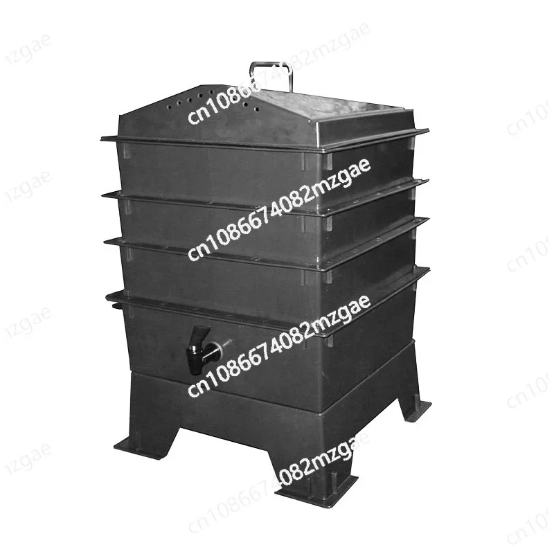 

Earthworm compost box food waste homemade earthworm fertilizer, worm breeding box compost box