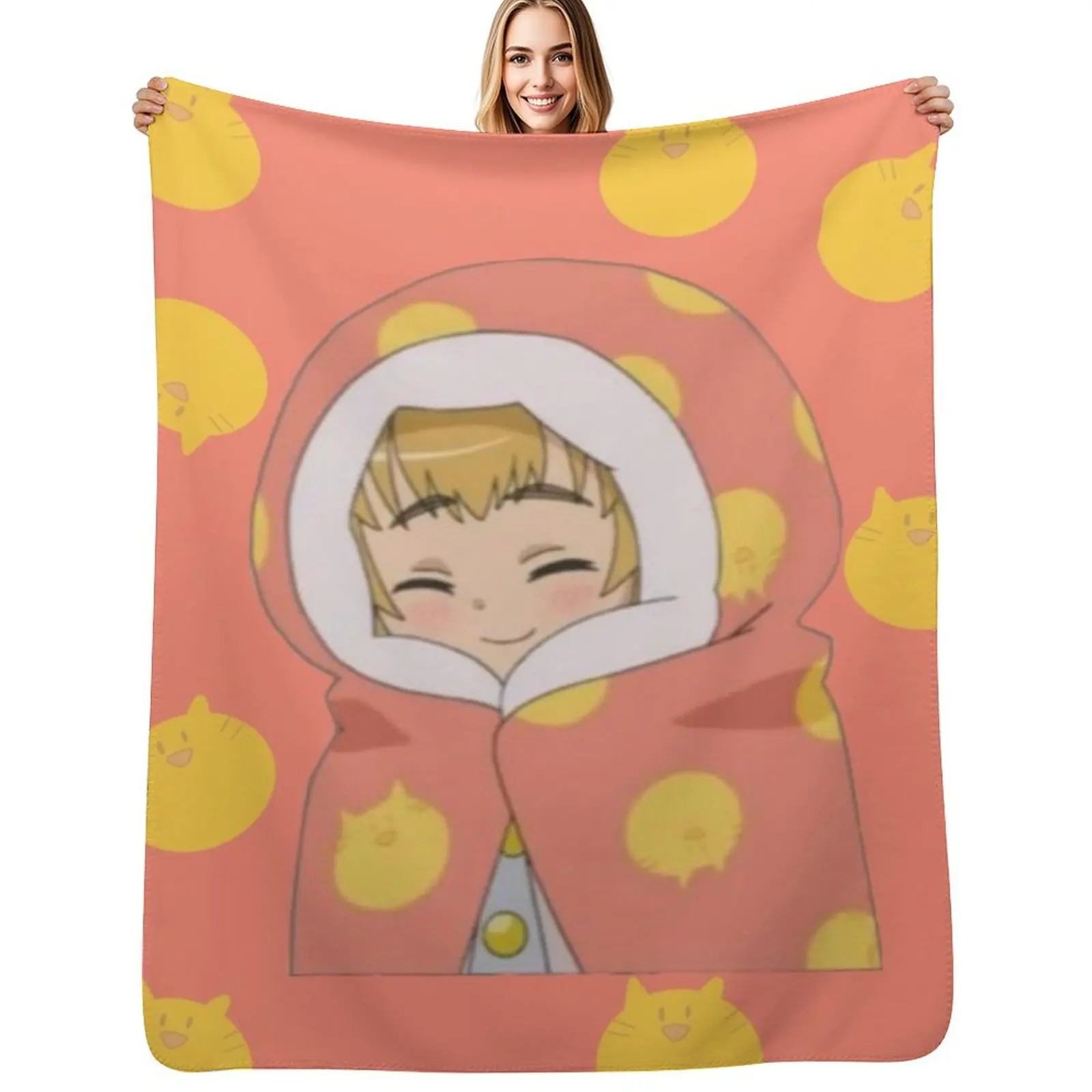 

Armin Futon Junior High Throw Blanket Lightweight Warm Blanket for Indoor Outdoor Use