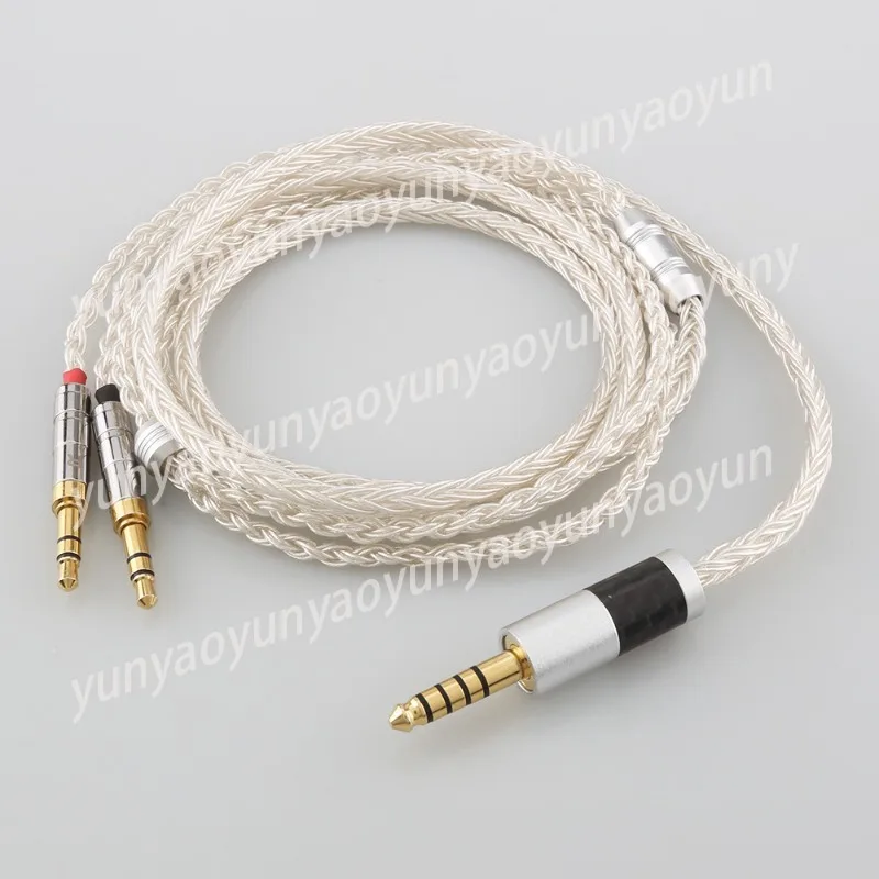 3.5/4pin 16cores Earphone Cable For 4.4MM