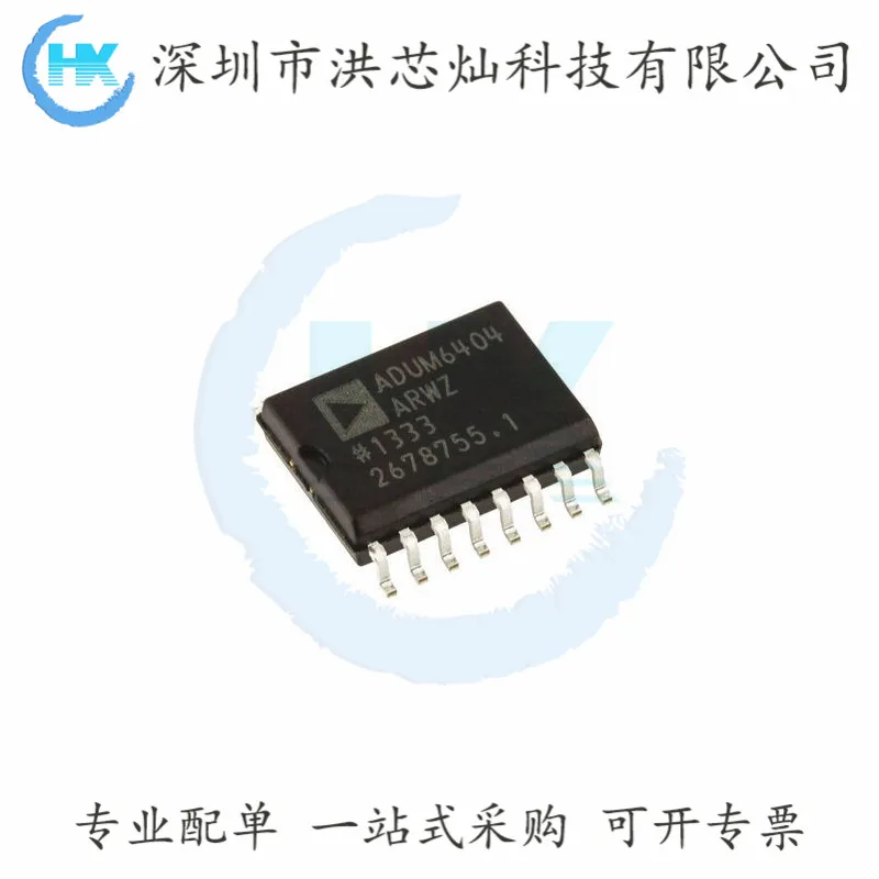 ADUM6404 ADUM6404ARWZ IC SOIC-16 4  Original, in stock. Power IC