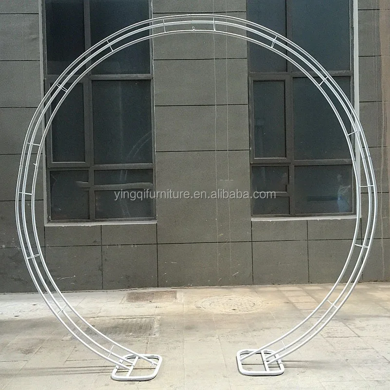 Wedding Flower Arch Folding Backdrop Decoration Wholesale  Metal Flower Arch