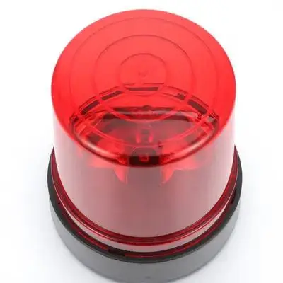 

LED Warning Lamp Imitation Rotating Alarm Light for Kids Fire-Fighting Theme Game Red Flashing Beacon Creative Gift