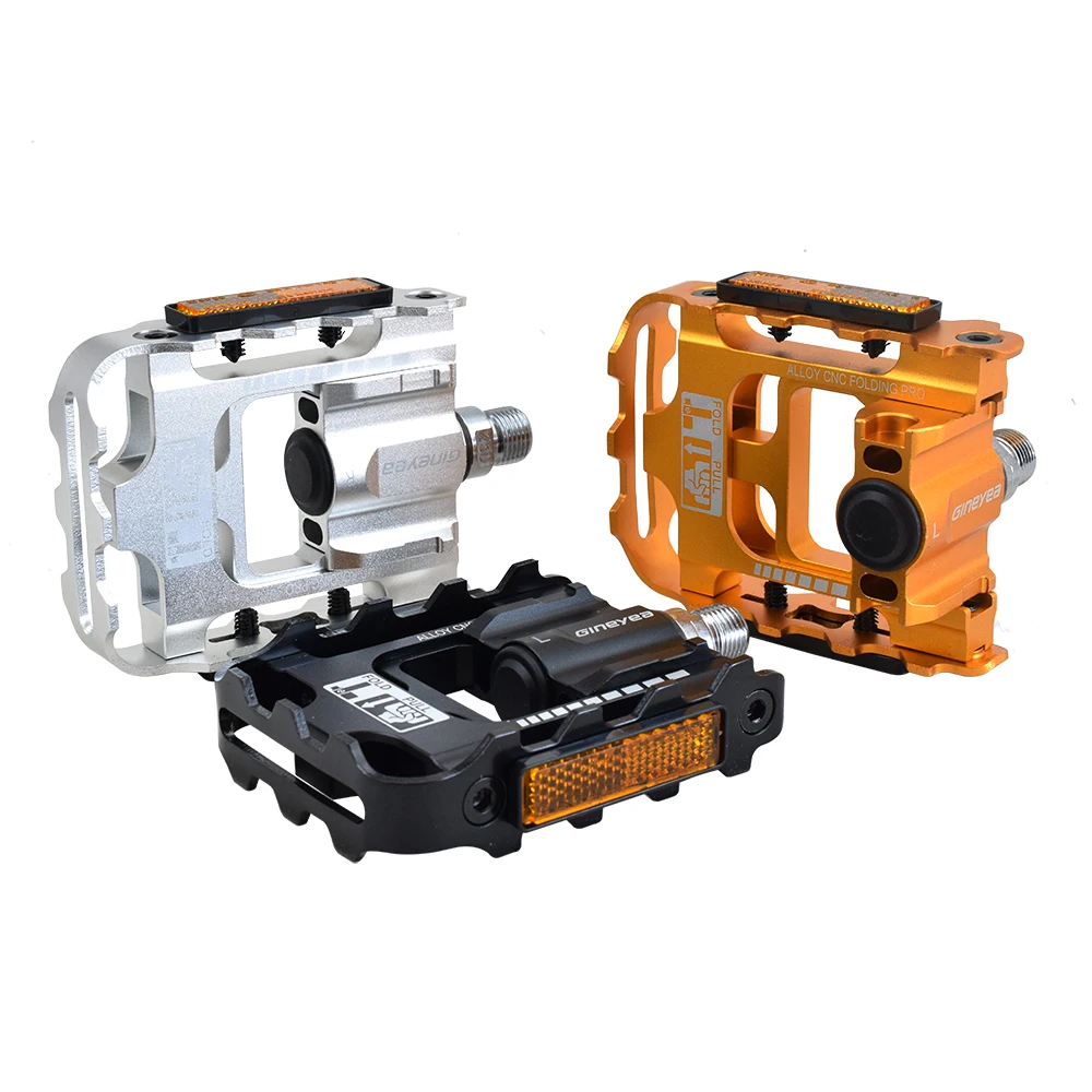 AliExpress NONE Ultralight Alloy Bicycle Pedal Folding Quickly Widened Foldable Bike Pedal Platform for Brompton Dahon