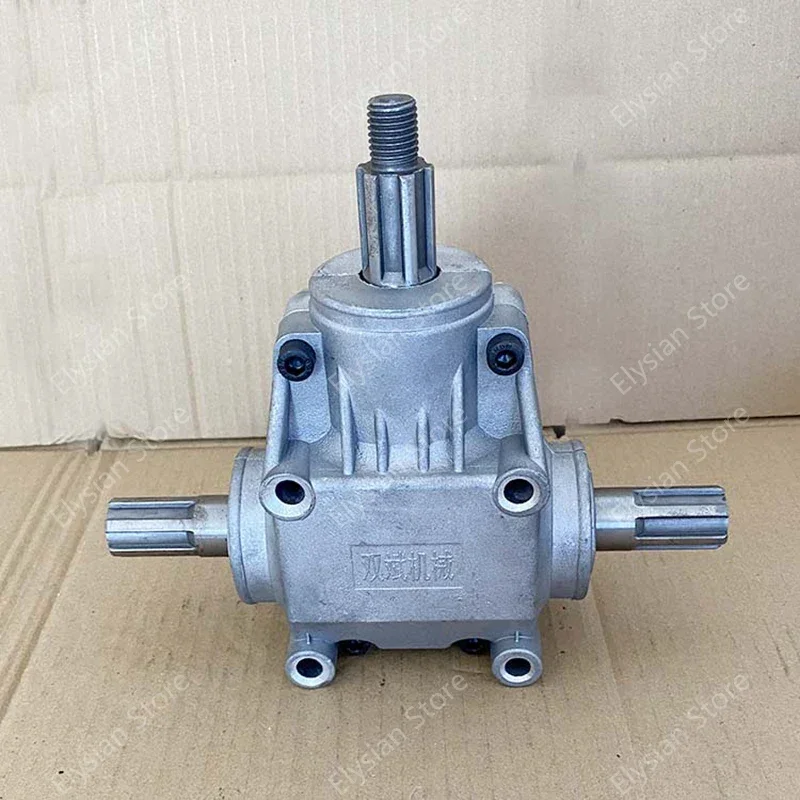 T-shaped Reinforced 1:1 Right-angle Gear Reducer/4-mode Gear Box/Steering Box/Commutator/90 Degree Angle Detector/Guide Box