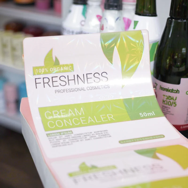 custom.Custom Self-Adhesive Waterproof PP Material Film-Coated Packaging Labels-Sanyi & Use Custom Shape