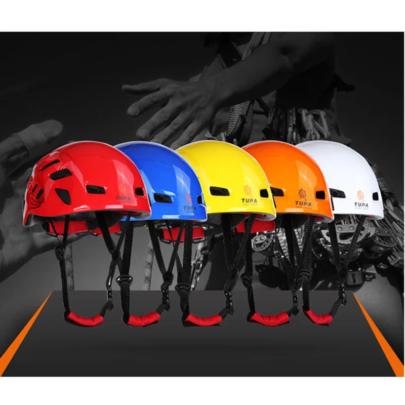 Durable Integrally-molded Rock Climbing Helmet Climbing Helmet Material PC+EPS Casco Ciclismo Helmet CE Certification