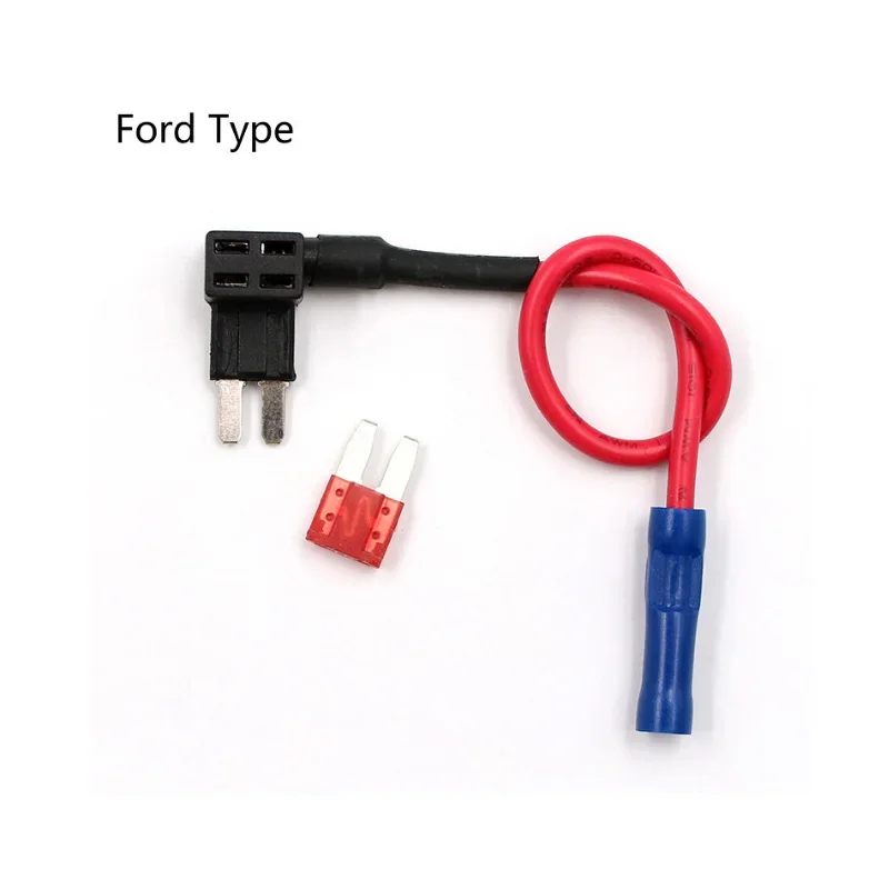 5pcs/10pcs12V MINI SMALL MEDIUM Size Car Fuse Holder Add-a-circuit TAP Adapter Micro Mini Standard ATM Blade Fuse