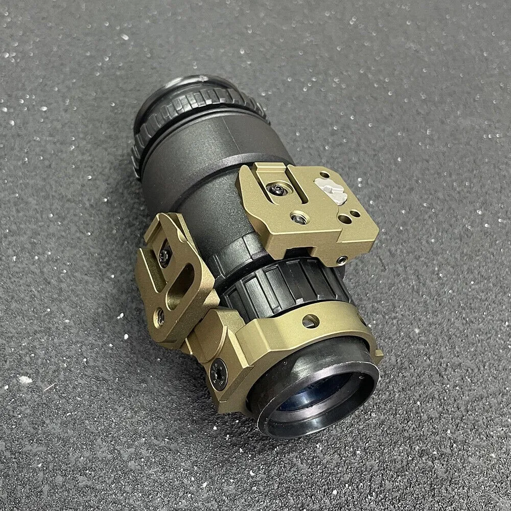 Tactical NVG Mount Obverse Shoe Set Dovetail PVS14 Arms Fit Kvc Universal Bridge Adapter Monocular or Binocular NVG Bracket view 6