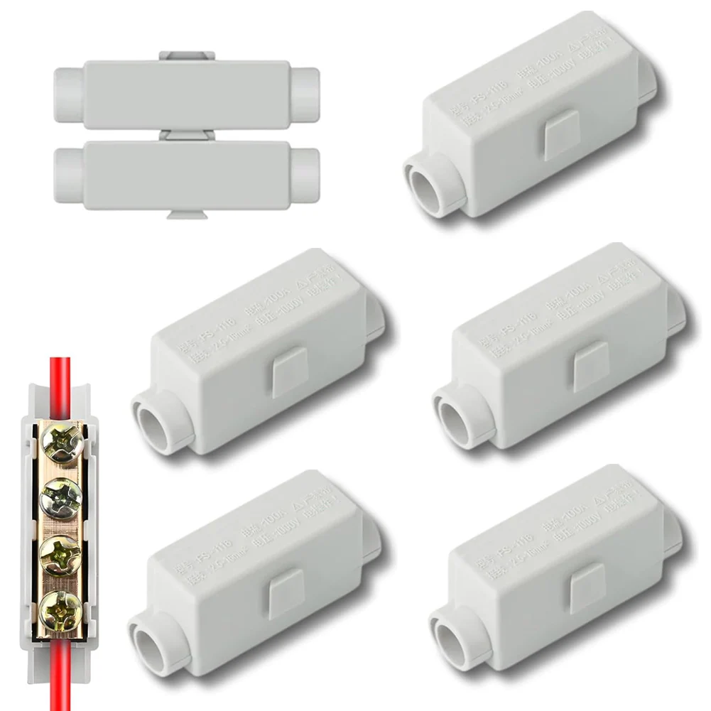 Ceiling Lights 2-Pin Connector Electrical Junctions Rated Current 100 A Wiring Range 2.5-16 Mm For Home Wiring