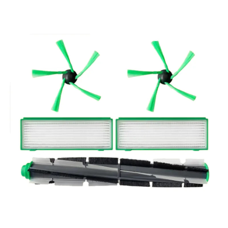 Vorwerk Kobold VR200 VR300 진공 청소기 액세서리 롤러 사이드 브러시 HEPA 필터 용 A88X 5 Pcs 초내구성 액세서리