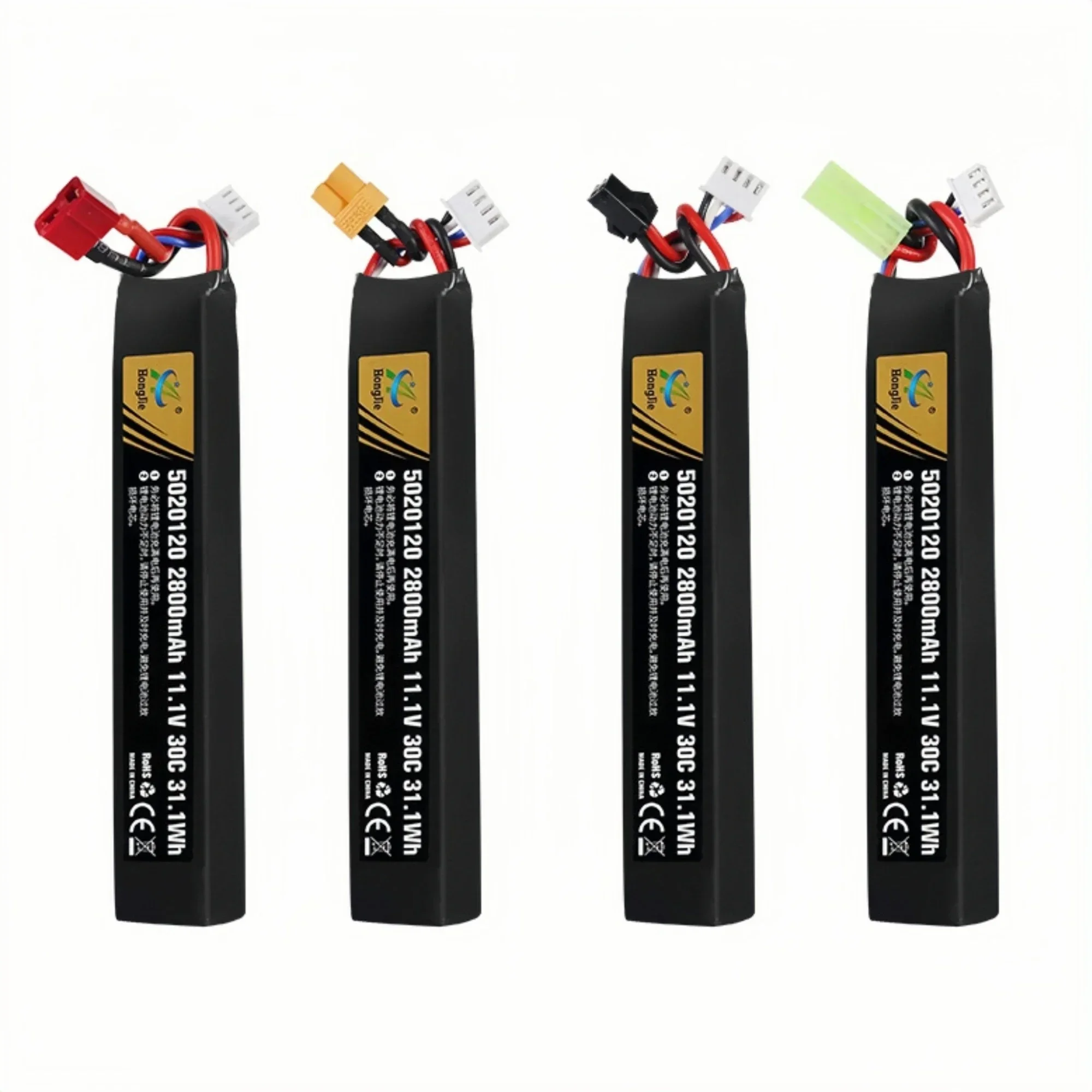 1PCS Lipo Batteria per Pistola Ad Acqua Airsoft 5020120 11.1V 2800mAh Cavo USB per Pistola Morbida proiettile Piccoli droni dispositivi di bellezza elettrici