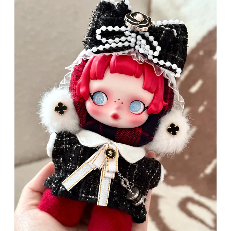 Solo vestiti Skullpanda Morbido e carino Abito alla moda Abbigliamento Abito Linabell Abiti squisiti Zaino decorativo Ciondolo Giocattolo Regalo