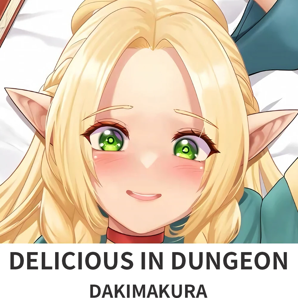 

Delicious in Dungeon Dakimakura Hugging Body Pillow Case Anime Pillow Cushion Cover