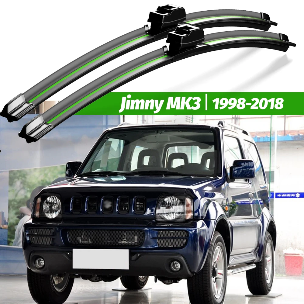 

Передние щетки стеклоочистителя с левым рулем для Suzuki Jimny MK3 1998-2018, щетка для лобового стекла, 18 "+ 16", аксессуары