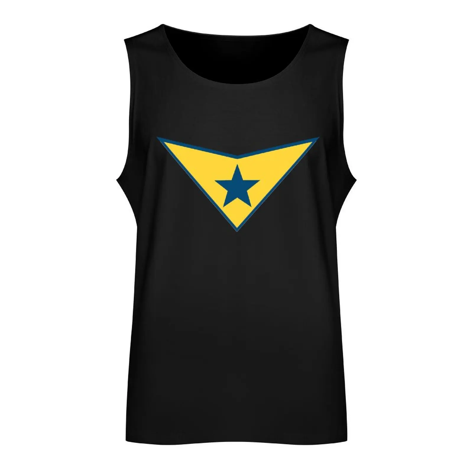 Booster Gold Logo Tank Top Man gym clothes T-shirt sports