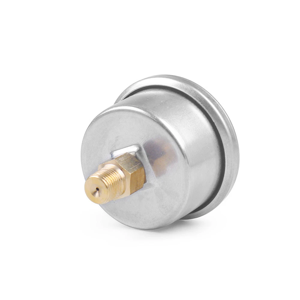 ​ منظم ضغط الوقود العالمي القابل للتعديل باللون الأسود 0-60psi 0-100psi كروم سائل