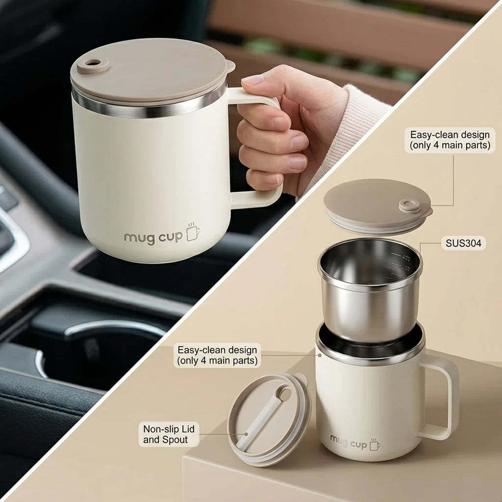 Tazza da caffè isolata da 400 - Coffee Tea Exchange recensione e prezzo