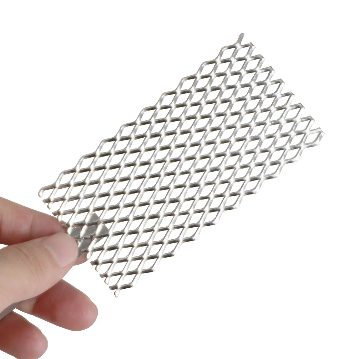 Platinum Titanium Mesh with Handle Positive Electroplating Titanium Mesh Electrode Gold Silver Jewelry Tools Equipment