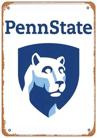 State Poster Tin Sign Vintage Metal Sign for Home Cafe Bar Pub Man Cave Wall Decor 8x12 inch, Retro