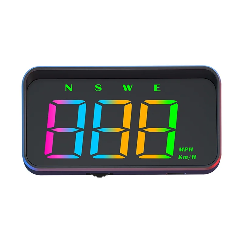 

Лидер продаж-HUD GPS Beidou с двойными данными, автомобильный проекционный дисплей, измеритель скорости MPH KM/H 5 В, USB M2S, проектор на лобовом стекле, цветной ЖК-дисплей,