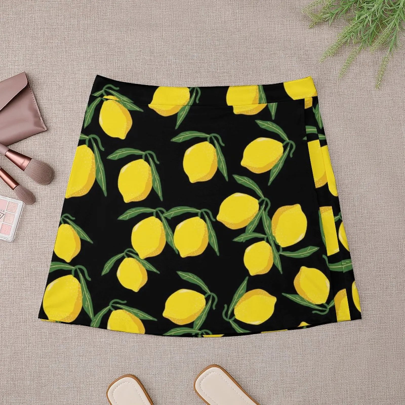 Lemon Delight Mini Skirt skorts for women Miniskirt elegant dresses for women summer dress for women 2024