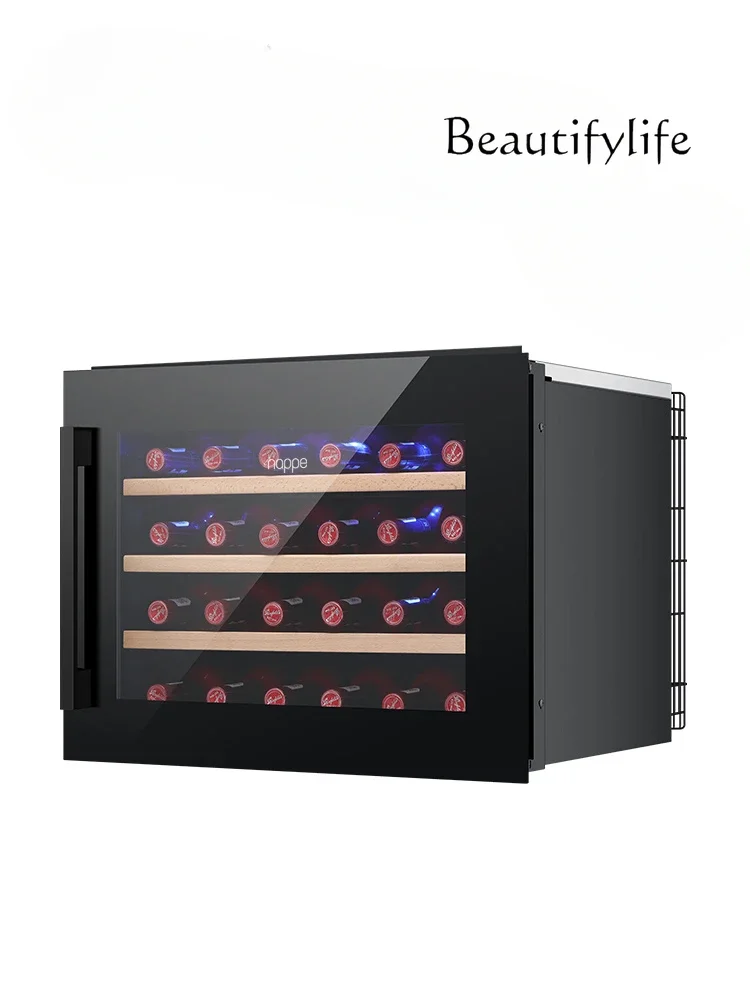 

Embedded constant temperature wine cabinet Household ice bar Small refrigerator Mini wall fresh-keeping cabinet