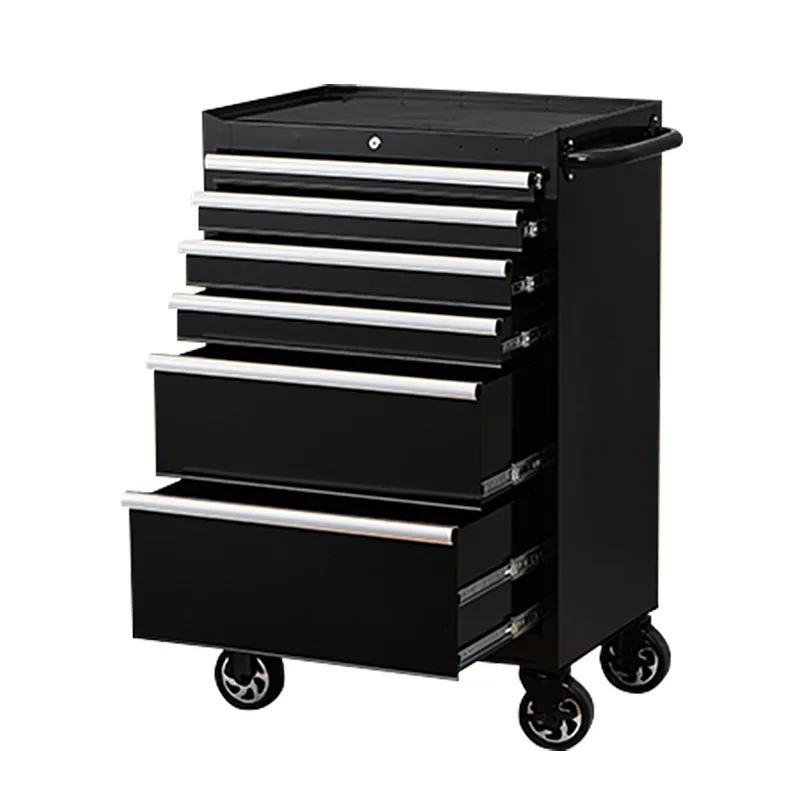 Heavy Duty Workshop Small Garage System SPCC Metal 6 Drawer Rolling Tool Storage Cabinet Tool Box with Drawers