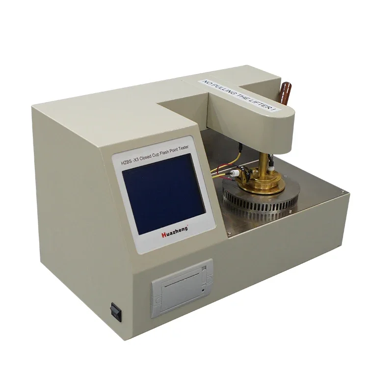 Huazheng Electric Cleveland closed Cup Flash Point Tester Price fully automatic pensky martens flash point tester