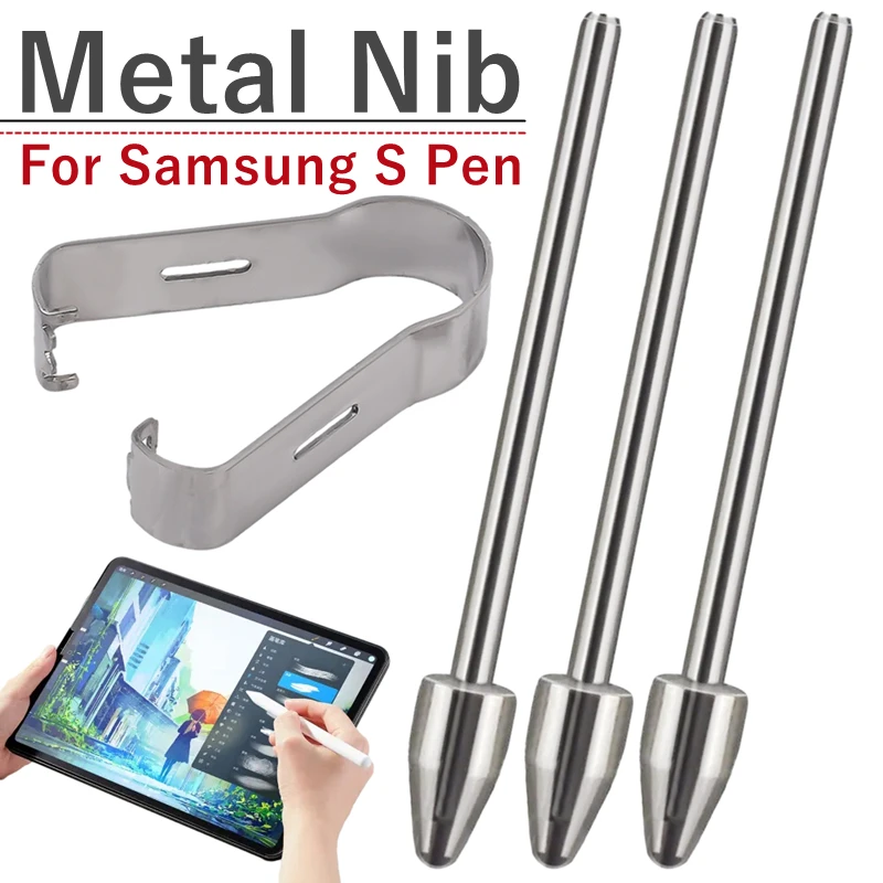 For Samsung SPen Removal Tweezers Tool Touch Stylus S Pen Metal Replacement Nib Tips For Samsung Galaxy Tab S6 T860 T865/S6 Lite