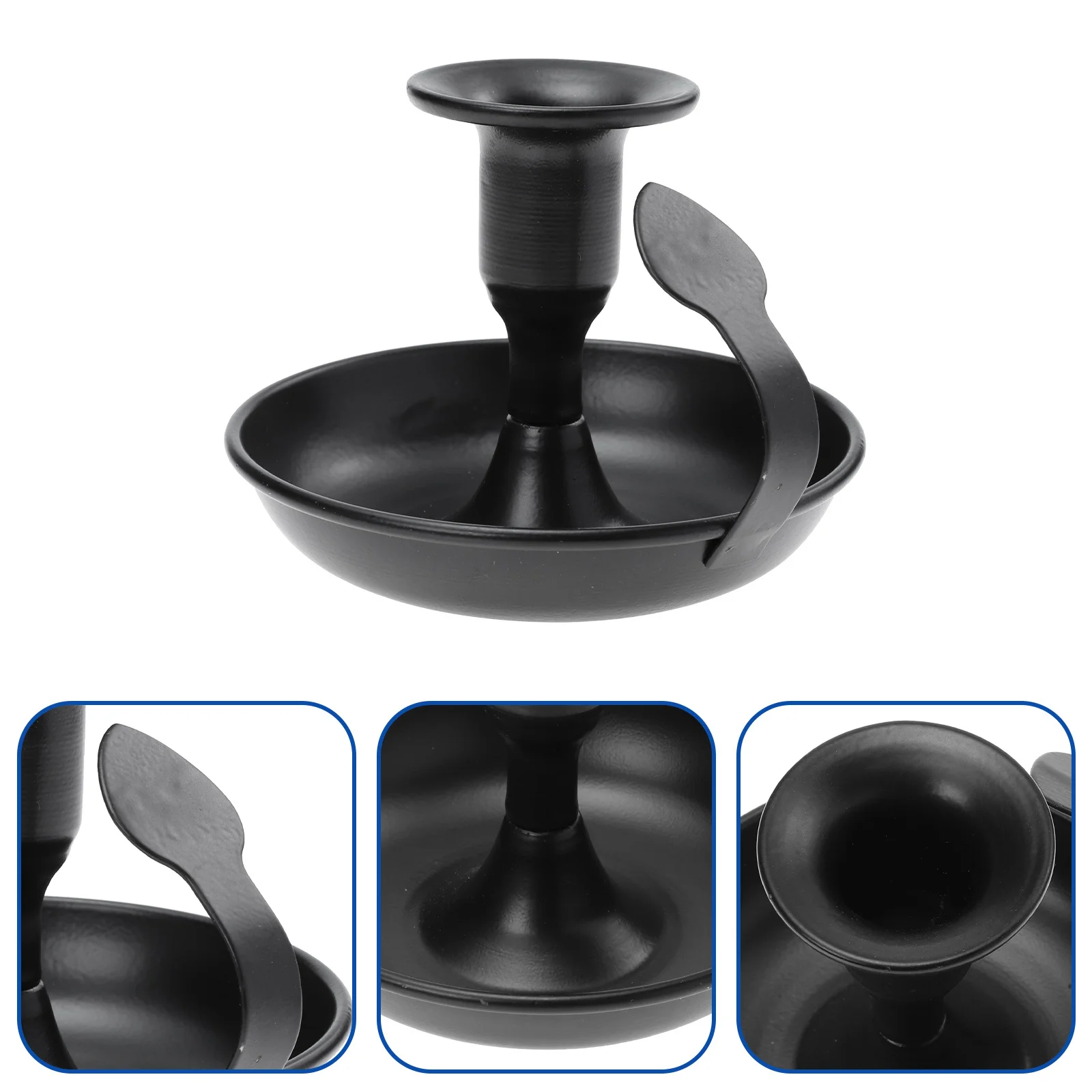 حامل شموع برأس واحد من الحديد الحديث، حامل رومانسي إبداعي بسيط الطراز لقطعة مركزية لغرفة الطعام والمنزل