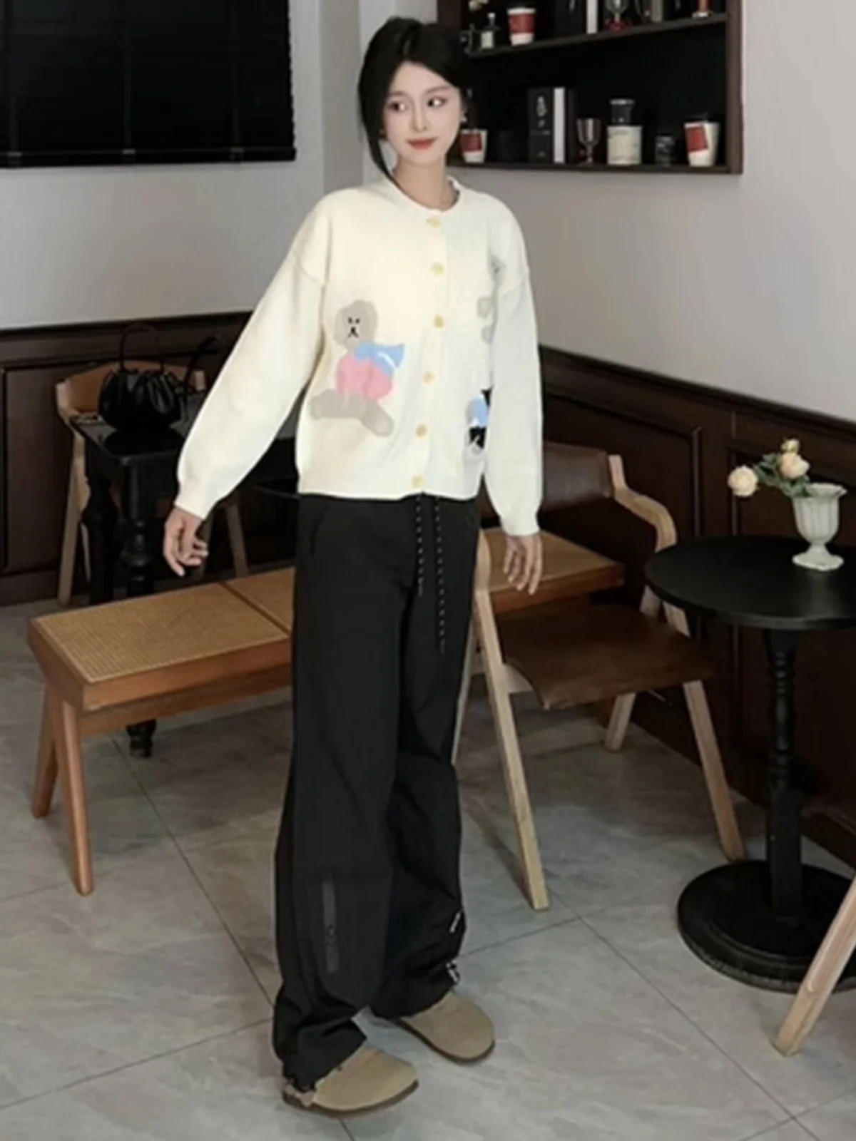 

Thiened Fce Winter Soft ell Trousers Men's Bla Waterproof Breathable Hiking Skiing Casual Sports Long Pants