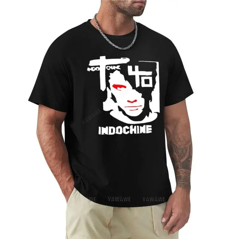 man summer t-shirt for boys original of indochine T-Shirt summer clothes summer tops T-shirt men new men cotton tshirt