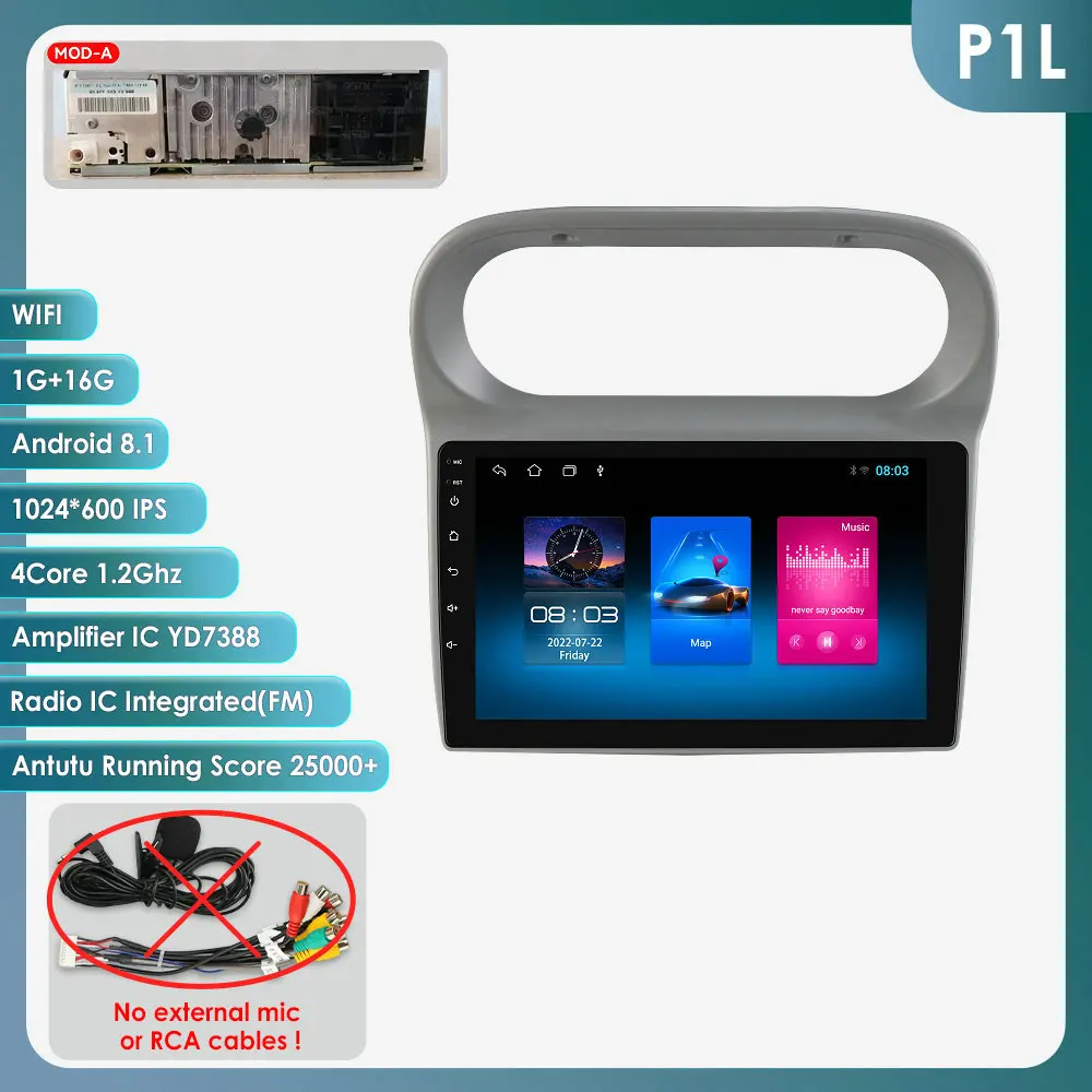 8CORE Android Autoradio Speler voor Renault Twingo 2005-2013 Draadloze Carplay Auto GPS Auto Multimedia 6115 Touchscreen 360CAM